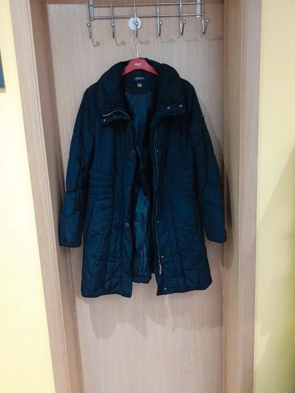 Zwarte jas Taifun — maat M/L (38/40), Kleding | Dames, Jassen | Winter, Gedragen, Maat 38/40 (M), Zwart, Ophalen of Verzenden