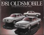 OLDSMOBILE 1981, Livres, Autos | Brochures & Magazines, Enlèvement ou Envoi, Comme neuf, Autres marques