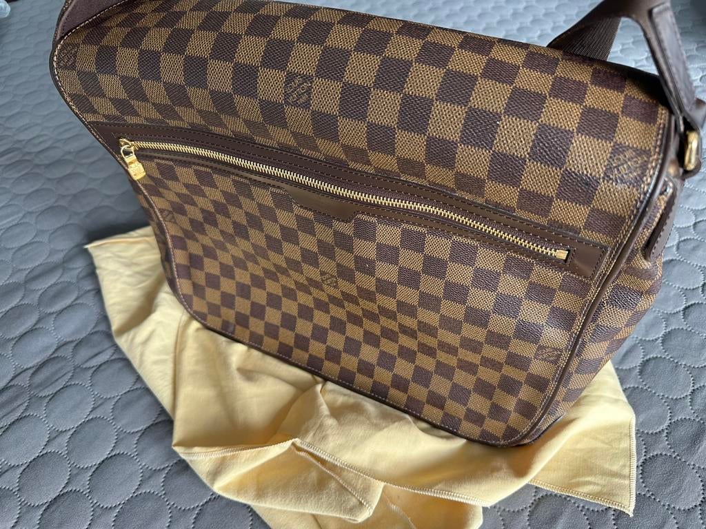 Louis Vuitton original Sac Bandoulière, Bruin, Zo goed als nieuw, Leer, Ophalen
