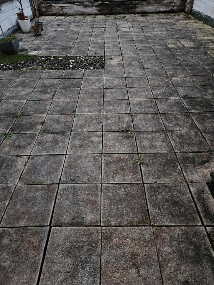 Gratis af te halen: terrastegels 40x40, Jardin & Terrasse, Pavé & Dalles, Enlèvement
