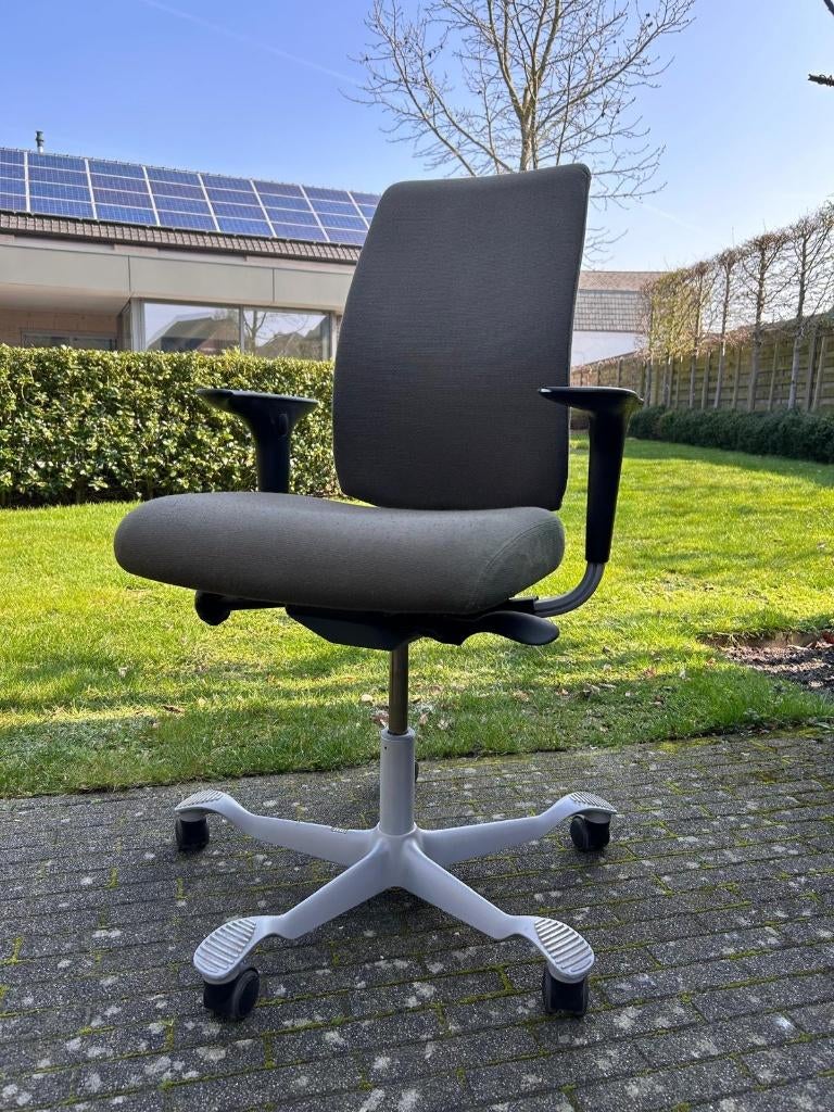 Tweedehands HAG Ergo-bureaustoel, Ophalen, Gebruikt, Grijs, Bureaustoel