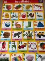 Leerposter leer het alfabet, Ophalen, Zo goed als nieuw