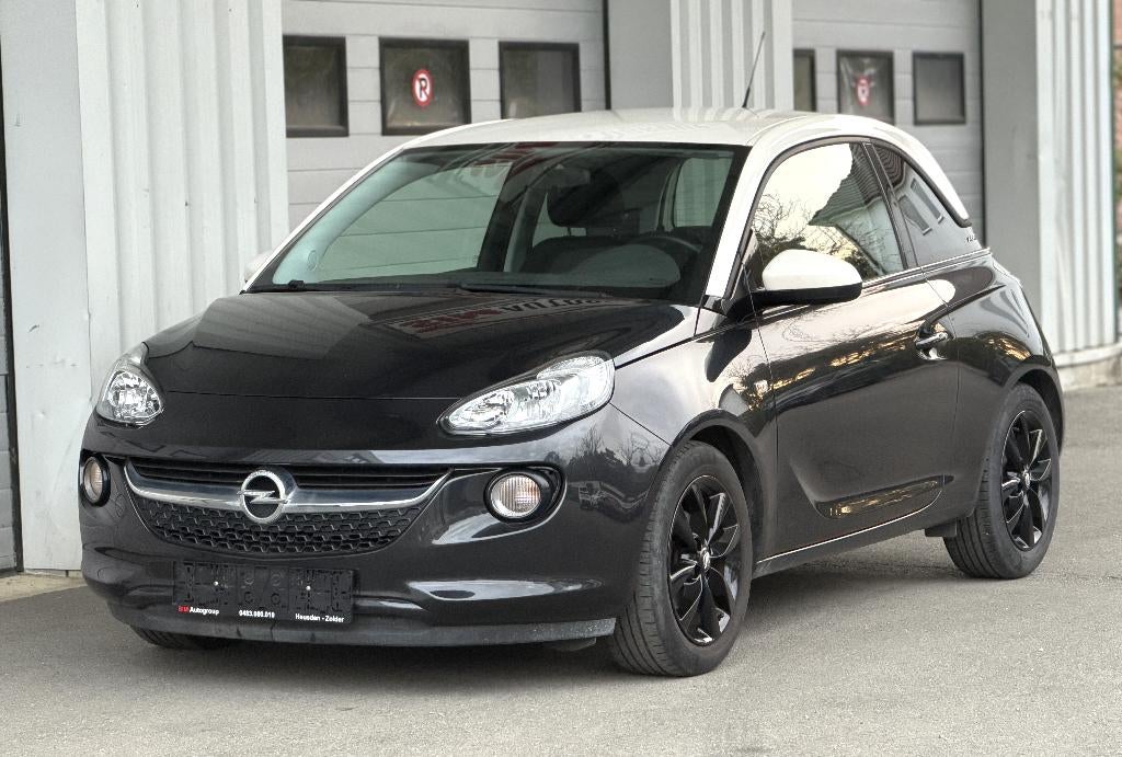 Opel Adam 1.2/Benzine/Carplay/Airco/Pdc/Euro6b/Garantie, Auto's, ADAM, Zwart, 4 cilinders, 1229 cc