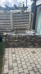 Gratis Betonklinker getrommeld  30m2 afmeting 15/15cm /5 cm, Ophalen, Zo goed als nieuw