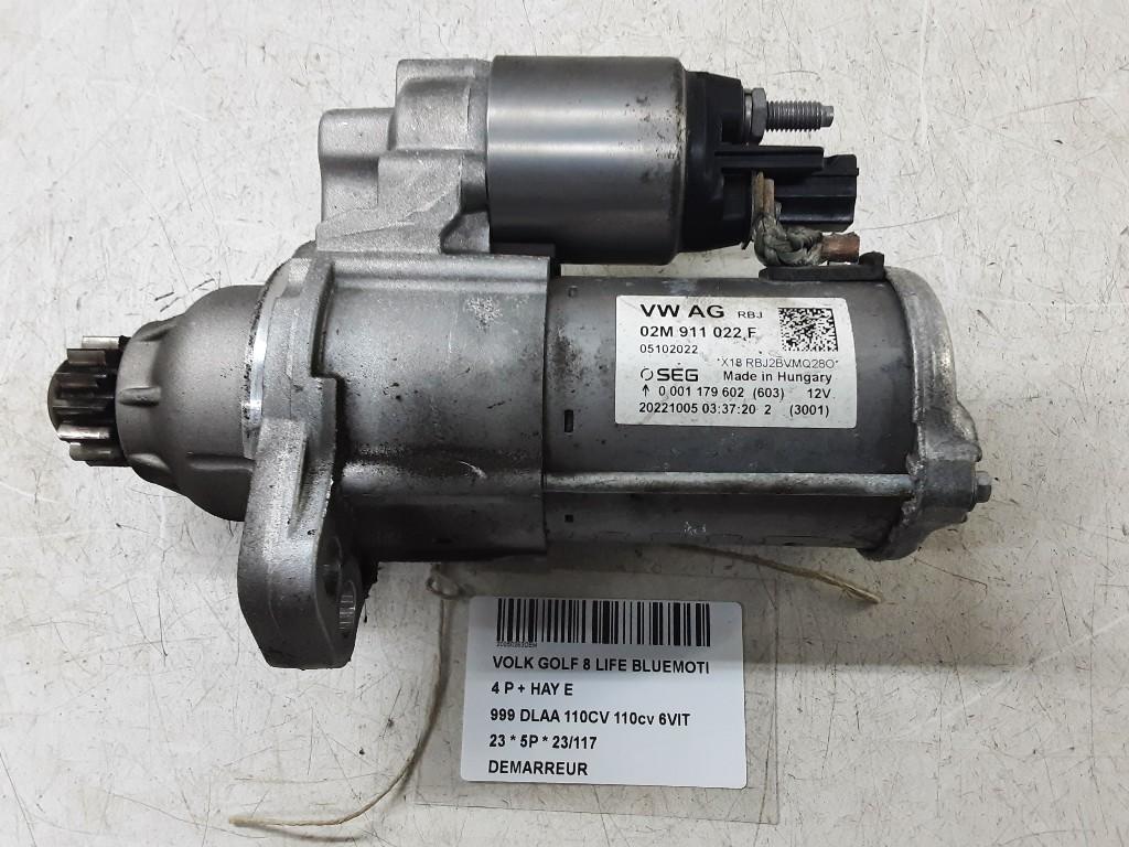 DÉMARREUR Volkswagen Golf VIII (CD1) (02M911022F), Autos : Pièces & Accessoires, Volkswagen, Mevr. I. Hauben, Utilisé, Rue de l'Espoir 34 34
4030  GRIVEGNÉE, BE