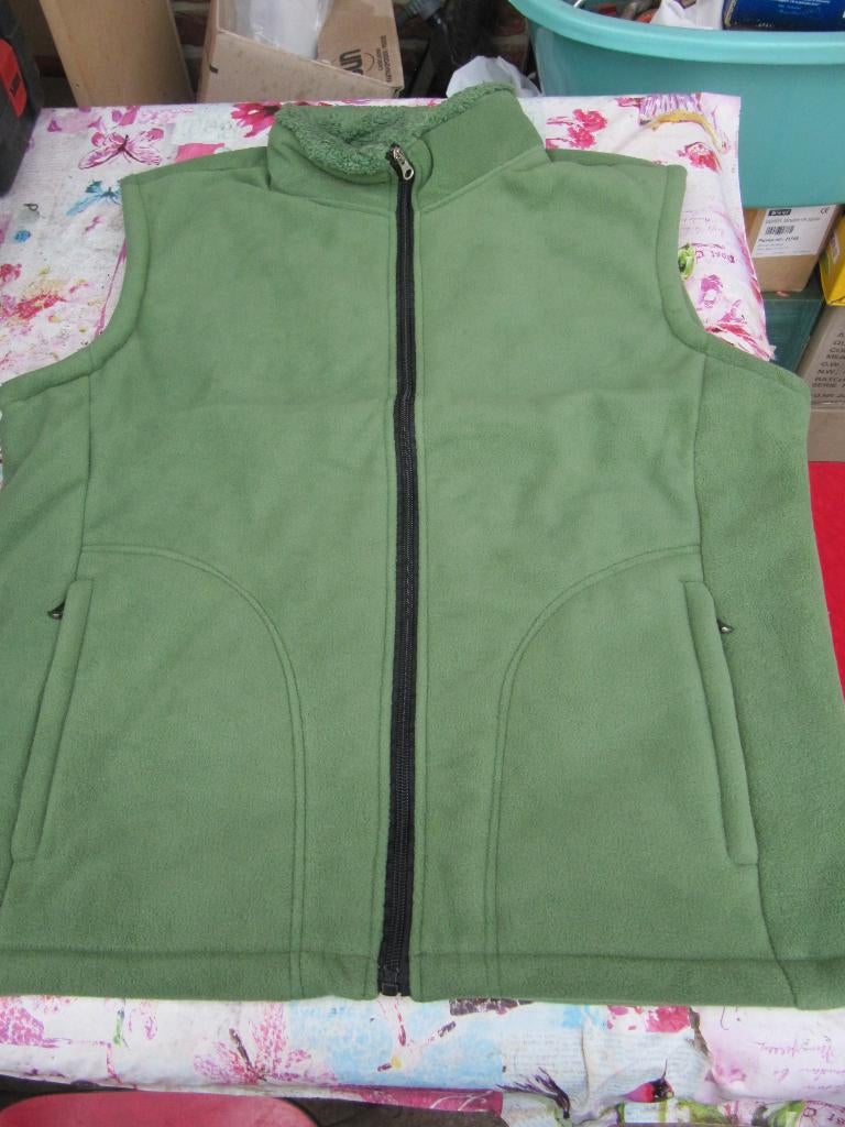 Warm fleece vest maat XL (54)., Ophalen of Verzenden, Nieuw, Dames, Jas