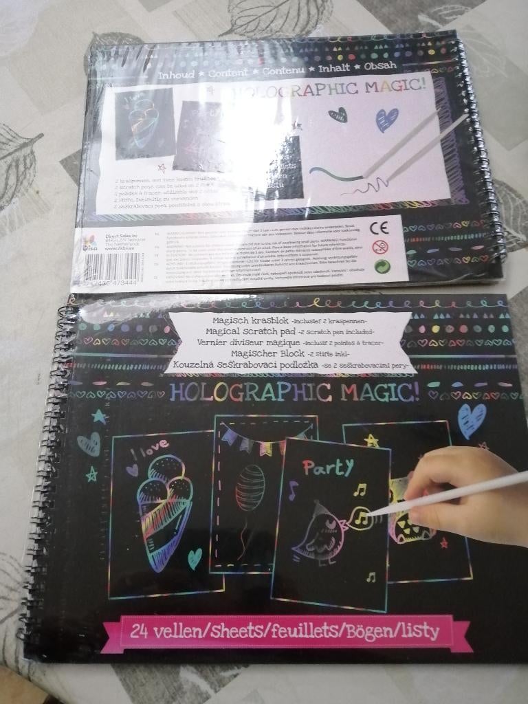 " NIEUW " MAGISCH groot tekenboek nog in de verpakking, Ophalen of Verzenden, Nieuw, Knutselen