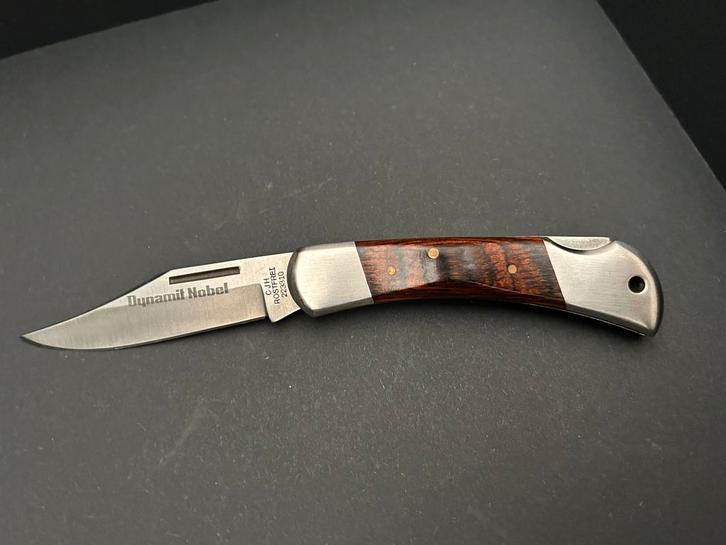 Duits zakmes – Dynamit Nobel – rostfrei staal, Caravanes & Camping, Outils de camping, Neuf, Enlèvement ou Envoi