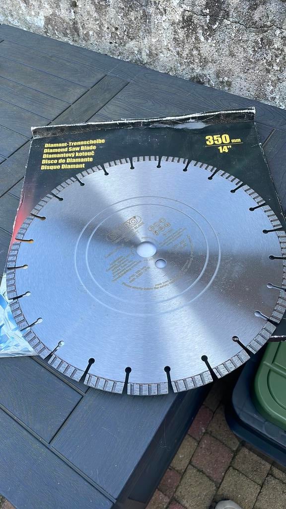 Te koop zaagblad diameter 260 en 350mm nieuw!!, Ophalen, Nieuw, Overige typen