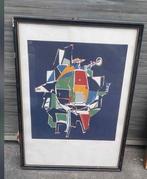 Sérigraphie Noël 1969 signe Thierry de villers, Enlèvement ou Envoi