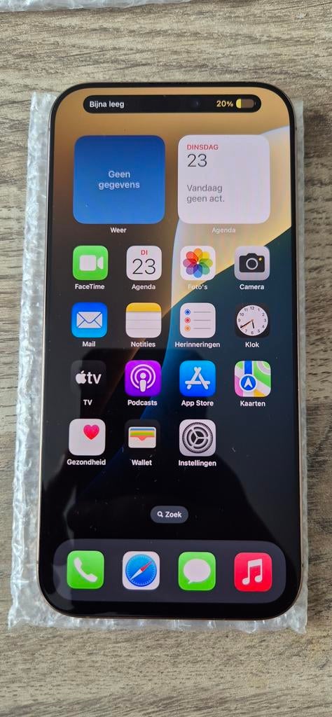 Iphone 16 pro max 256gb, Ophalen of Verzenden, Zo goed als nieuw, IPhone 16