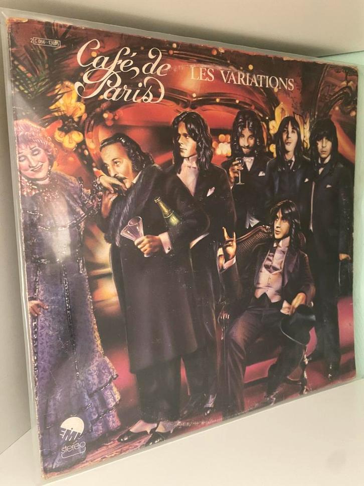 Les Variations – Café De Paris - France 1975, Cd's en Dvd's, Vinyl | Hardrock en Metal, Gebruikt, Verzenden