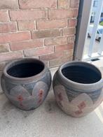 Pots de fleurs en céramique style africain, Enlèvement, Utilisé, Poterie