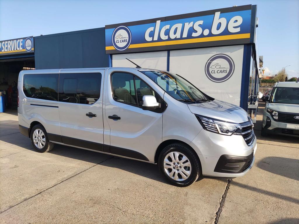 Renault Trafic 2.0dCi/L2/Passenger8pl/Automaat/Navi/Cam/Bt/T, Auto's, Stof, Gebruikt, Bedrijf, Diesel