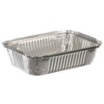 550tal Aluminium bakjes + deksels 26x19x5,6cm 2000ml., Enlèvement ou Envoi