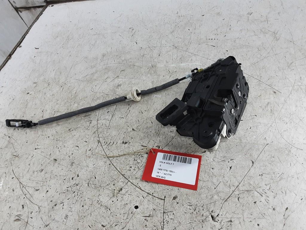 SERRURE DE PORTE AVANT GAUCHE Golf VII (AUA) (5K1837015E), Autos : Pièces & Accessoires, Volkswagen, Gauche, Mevr. I. Hauben, Utilisé