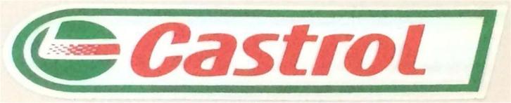 Castrol metallic sticker #11, Motoren, Accessoires | Stickers, Verzenden