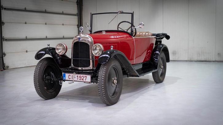 Citroën 5CV C3 Trèfle - 1927 - Restaurée, Autos, Citroën, Entreprise, Achat, Autres modèles, Essence, Cabriolet, 2 portes, Boîte manuelle