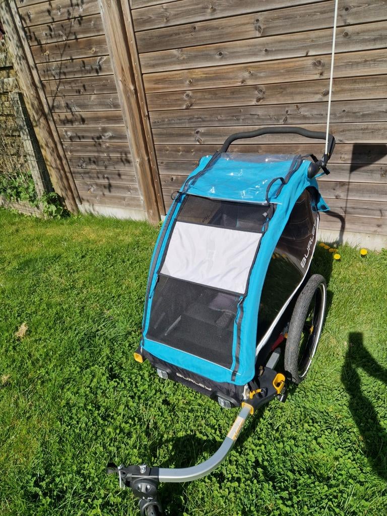 Burley D’Lite X Fietskar - 1 Kind - Zo goed als nieuw, Ophalen, Opvouwbaar, Burley, 20 tot 40 kg