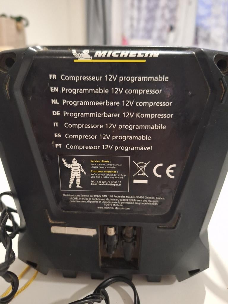 Compresseur MICHELIN 12V programmable – excellent état