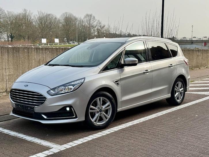 Ford S-Max Titanium 2.0tdci Automaat Euro6d 150pk 143120km, Autos, Ford, Entreprise, Achat, S-Max, ABS, Régulateur de distance