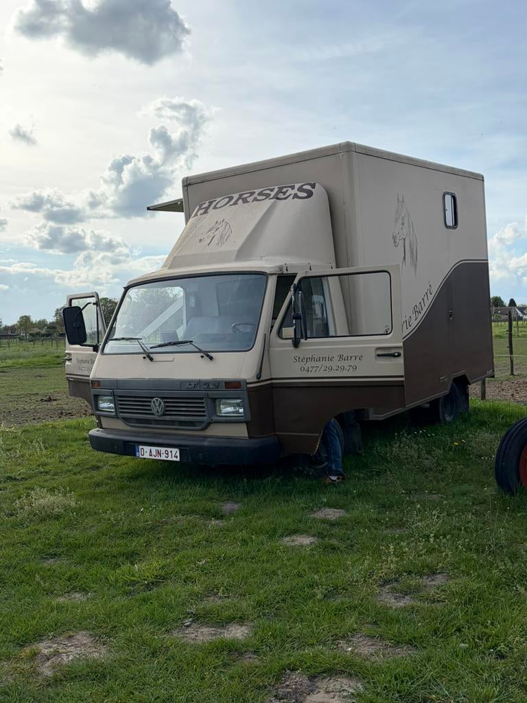 Camion chevaux, Animaux & Accessoires, Chevaux & Poneys | Semi-remorques & Remorques, Enlèvement, Utilisé, Remorque 2 chevaux