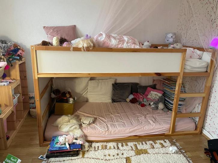 Lit réversible superposé IKEA Kura, Enfants & Bébés, Chambre d'enfant | Lits superposés & Lits mezzanines, Comme neuf, Enlèvement