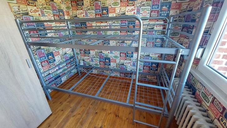 Lit superposés avec matelas, Maison & Meubles, Chambre à coucher | Lits superposés & Lits mezzanines, Utilisé, Lits superposés