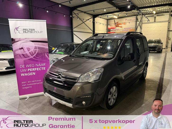 Citroen Berlingo 1.2i Multispace Navi/CarPlay, Autos, Citroën, Entreprise, Berlingo, ABS, Airbags, Air conditionné, Bluetooth