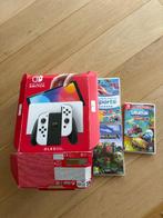 Nintendo switch oled + 3 jeux + carte micro sd 256 go, Consoles de jeu & Jeux vidéo, Consoles de jeu | Nintendo Switch, Switch OLED