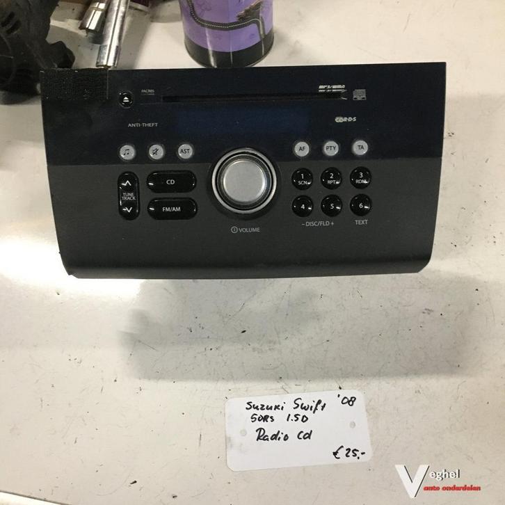 Suzuki Swift 5 drs 1.5 D 2008   Radio cd speler, Autos : Divers, Autoradios, Enlèvement ou Envoi