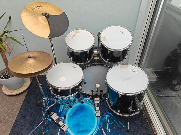 Drumset Steinfort, Musique & Instruments, Batteries & Percussions, Utilisé, Autres marques, Enlèvement