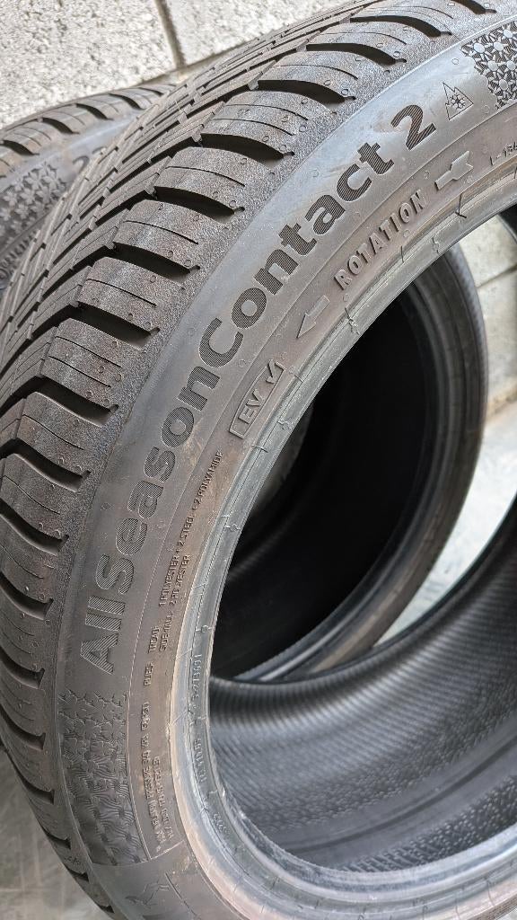 4 All Seasons banden in prima staat, Ophalen, 18 inch, Gebruikt, 235 mm