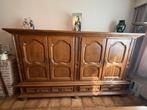 Eiken kast, Huis en Inrichting, Kasten | Dressoirs, Ophalen, Gebruikt, Met deur(en), Eikenhout