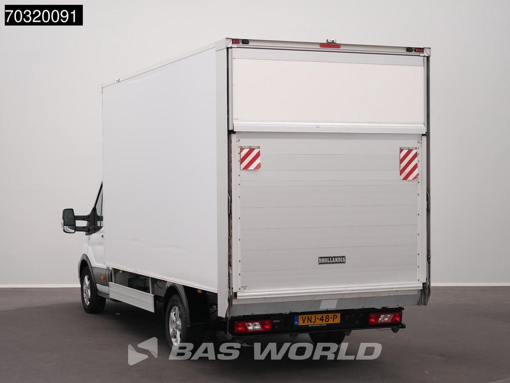 Ford Transit 130pk D'Hollandia Laadklep Zijdeur Bakwagen Cam, Stof, Euro 6, 4 cilinders, Wit
