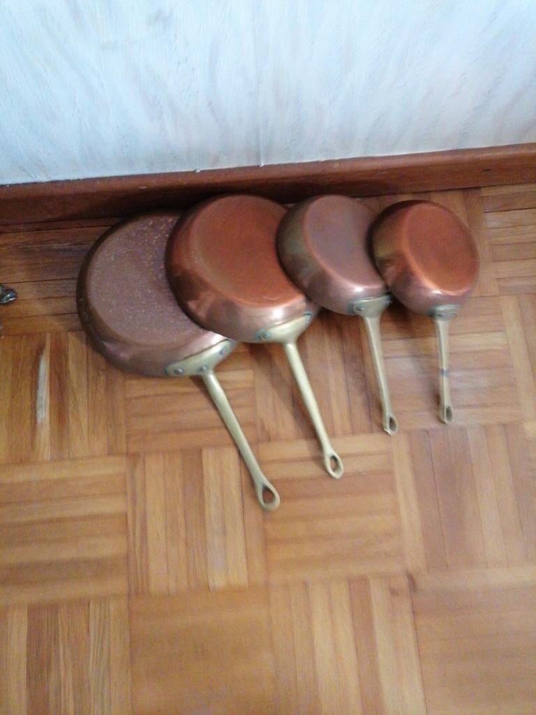 Poêles en cuivre, Antiquités & Art, Antiquités | Couverts, Enlèvement