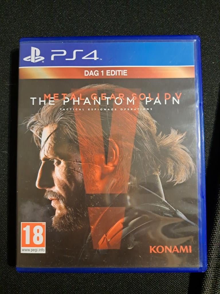 Metal Gear Solid V The Phantom Pain pour PS4, Consoles de jeu & Jeux vidéo, 1 joueur, À partir de 18 ans, Aventure et Action, Comme neuf