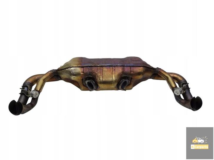 4S0251609B Audi R8 5.2 FSI V10 uitlaatdemper 4S0251609B orig, Auto-onderdelen, Overige Auto-onderdelen, Audi, Gebruikt