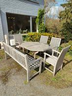 Tuinset teak, Tuin en Terras, Ophalen, Bank, Tuinset