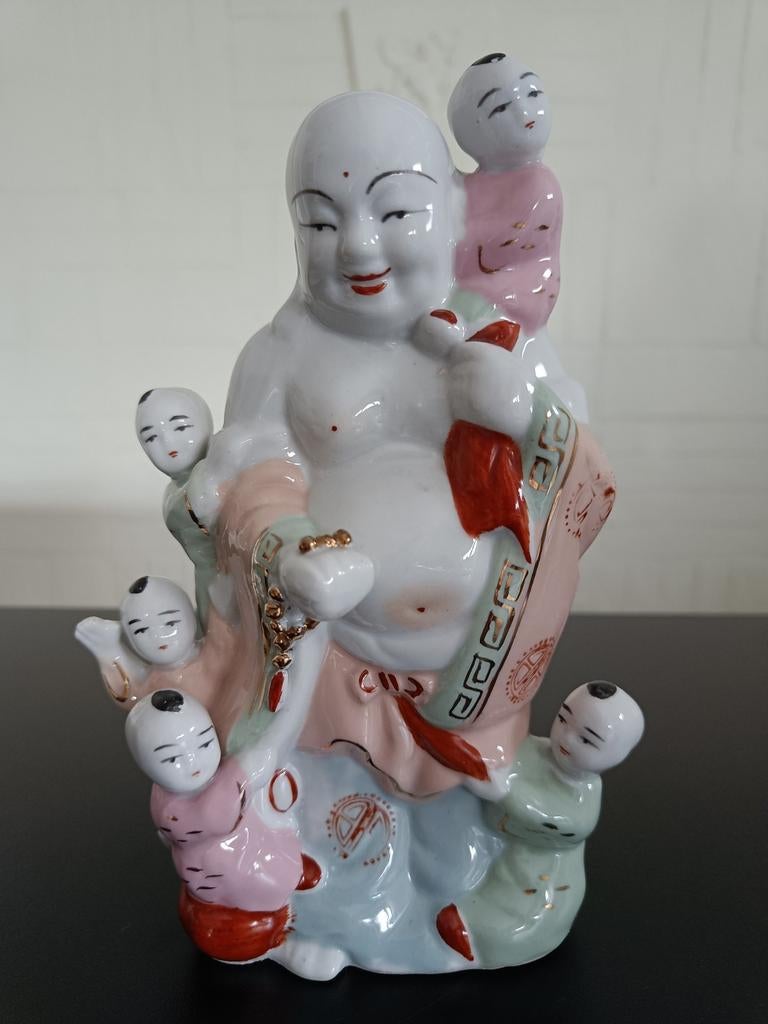Statue de Bouddha avec enfants., Enlèvement ou Envoi, Utilisé