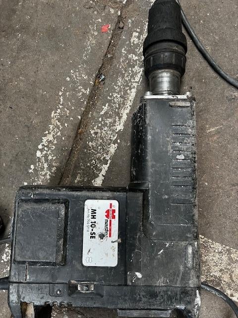 boorhamer, Ophalen, Gebruikt