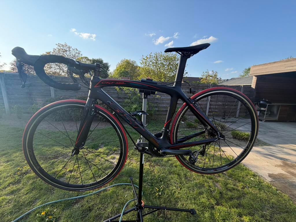 CKT 389ssp full carbon racefiets M, Vélos & Vélomoteurs, Enlèvement, Comme neuf, Carbone