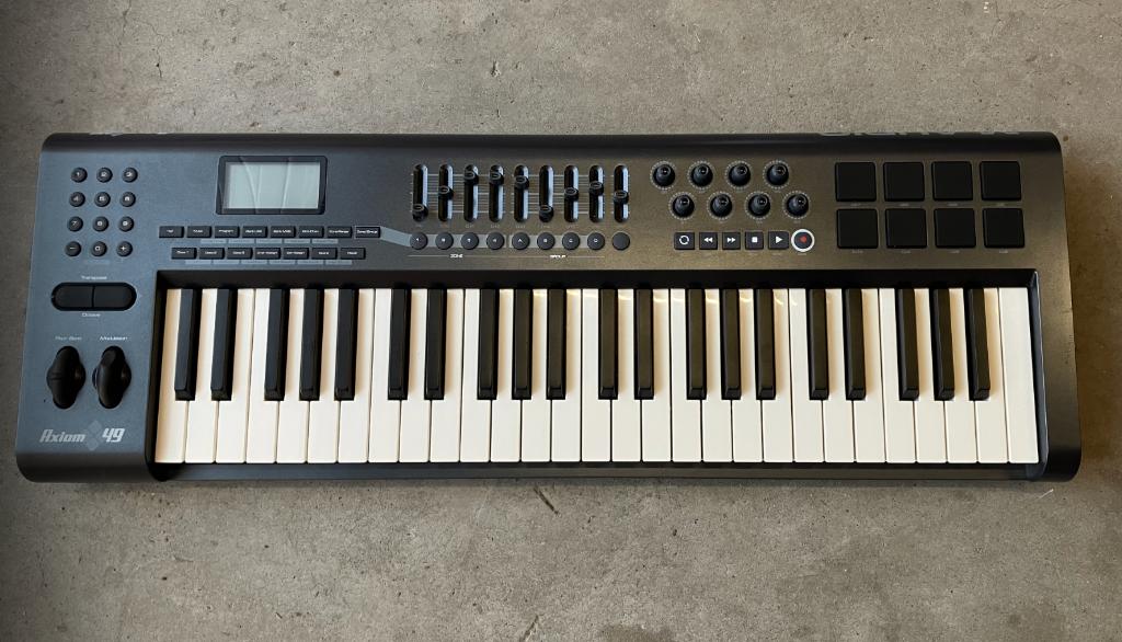 M-audio Axiom 49 MIDI keyboard (geen piano!), Musique & Instruments, Autres marques, Connexion MIDI, Comme neuf, Enlèvement