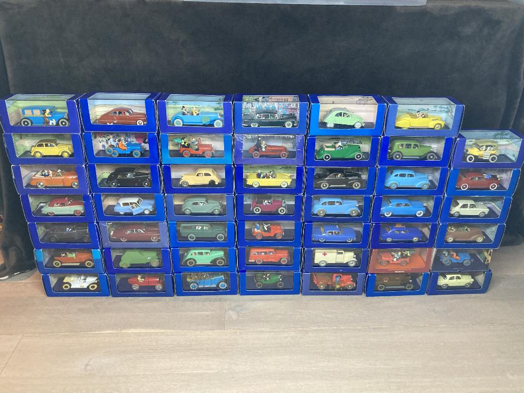 Kuifje auto's, Ophalen, Kuifje, Gebruikt, Beeldje of Figuurtje