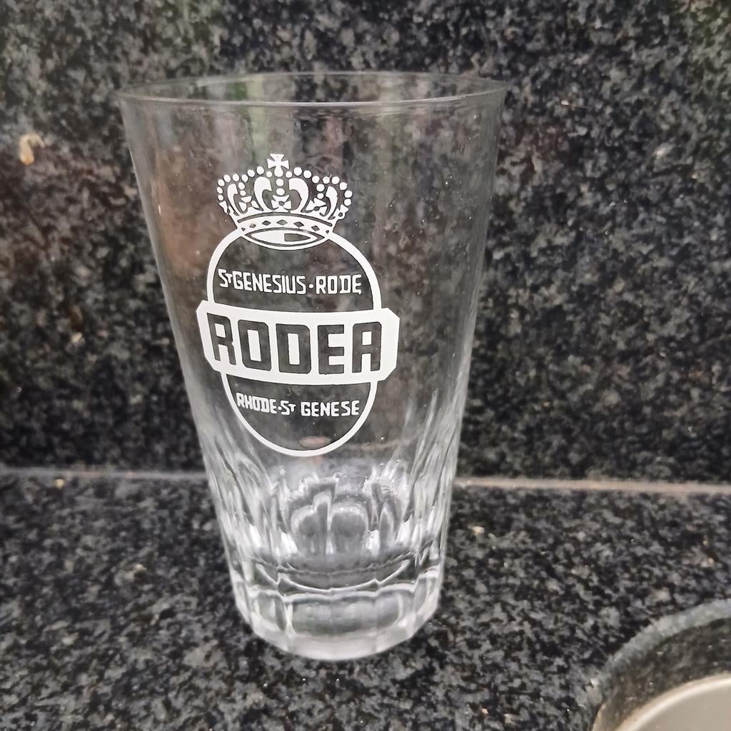 3 Rodea gueuze glazen Sint Genesius Rode, Verzamelen, Ophalen of Verzenden
