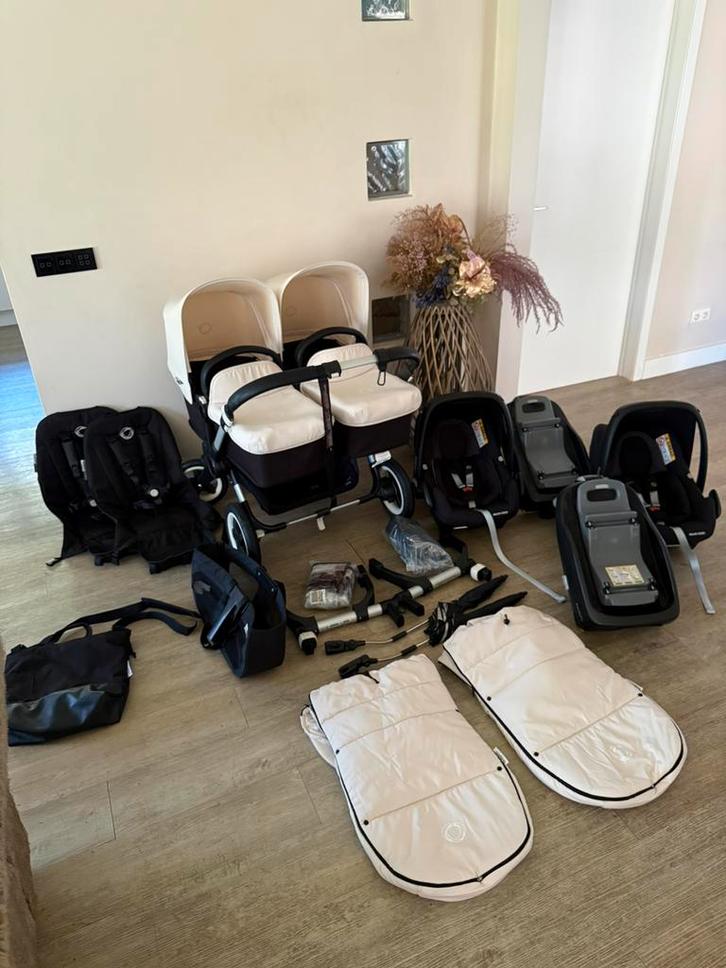 Bugaboo donkey kinderwagen met maxi cosi set, Enfants & Bébés, Poussettes & Combinaisons, Comme neuf, Poussette, Bugaboo, Voiture duo