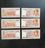 6 x 50 frank 1966 AUNC kwaliteit, Ophalen of Verzenden, Setje