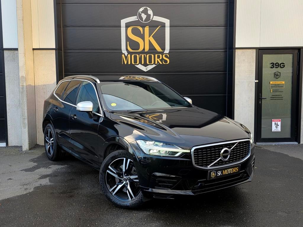 XC60 D4 AWD R-Design 190PK Autom. HUD Carplay FULL Garantie, Auto's, Volvo, 4 cilinders, 1969 cc, Zwart, Leder