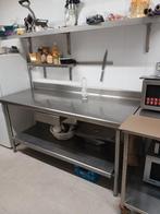 Table en inox, Enlèvement, Utilisé, Inox, Autres types