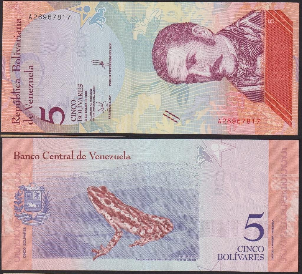 Venezuela 4 Bolivares, Ophalen of Verzenden, Zuid-Amerika, Los biljet